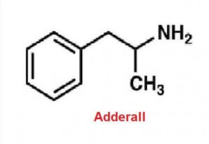 Adderall Chemical Structure