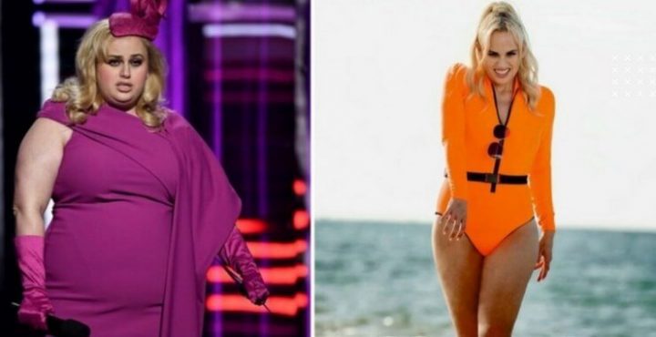 Rebel Wilson weight loss before and after photo